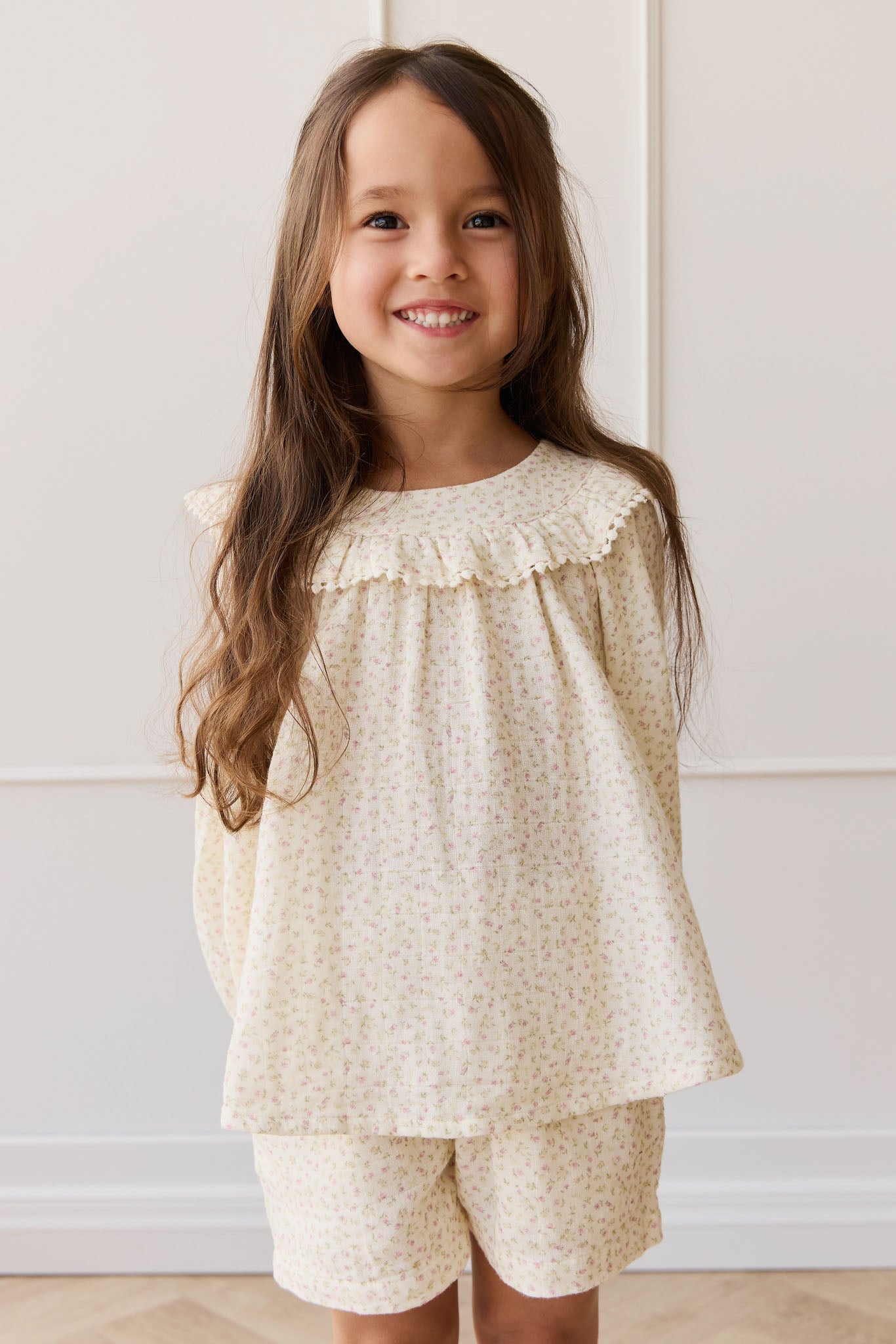 Jamie Kay Organic Cotton Rib Elianna Playsuit - Emma Whisper