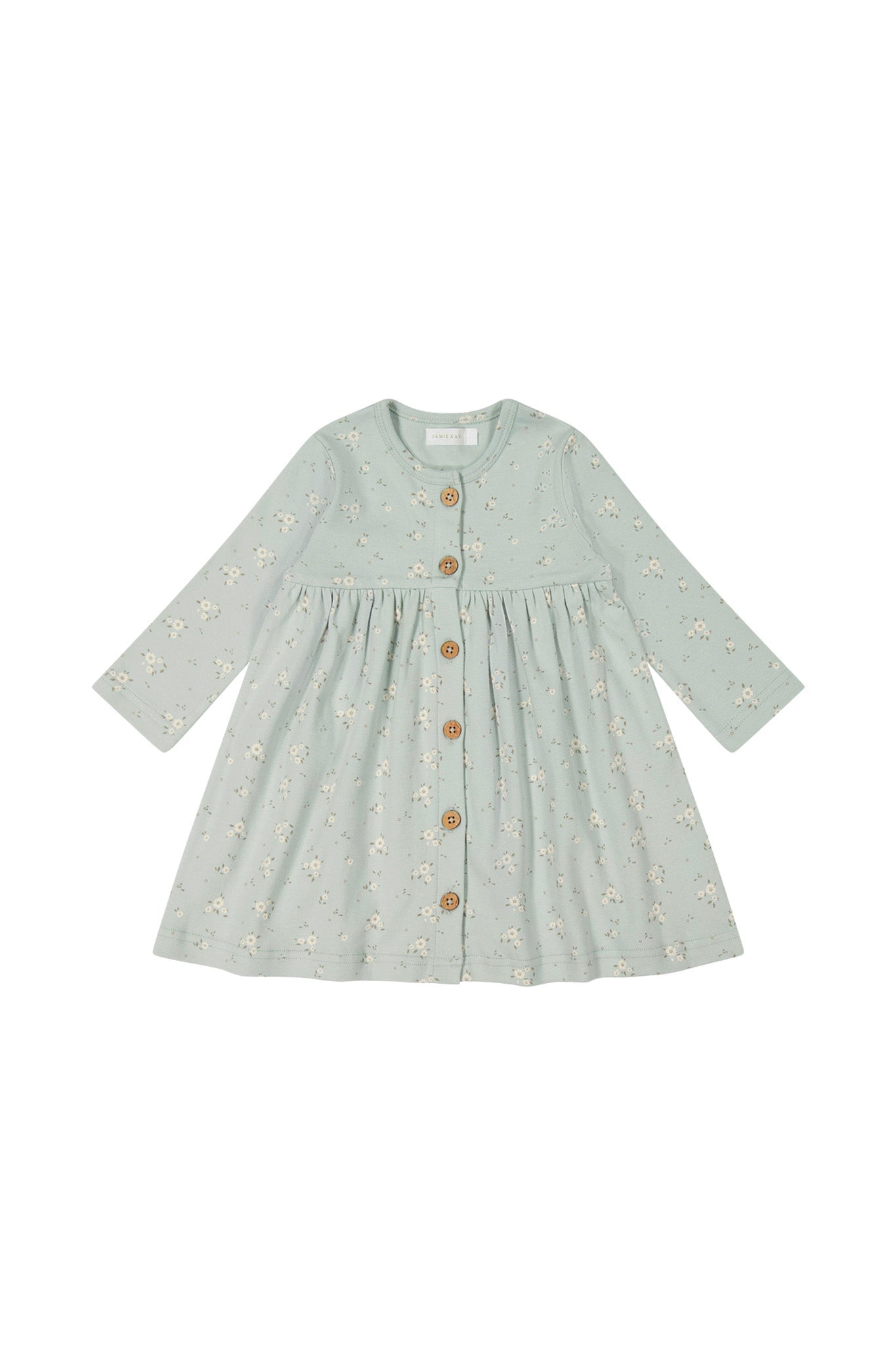 Organic Cotton Poppy Dress - Lulu Blue Jamie Kay Wholesale Organic Cotton Poppy Dress - Lulu Blue Jamie Kay Wholesale