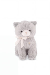 Snuggle Bunnies - Moon the Kitty - Soft Grey Childrens Toys from Jamie Kay NZ