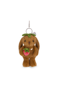 Snuggle Bunnies - Strawberry Penelope Keyring - Oak Childrens Toys from Jamie Kay NZ